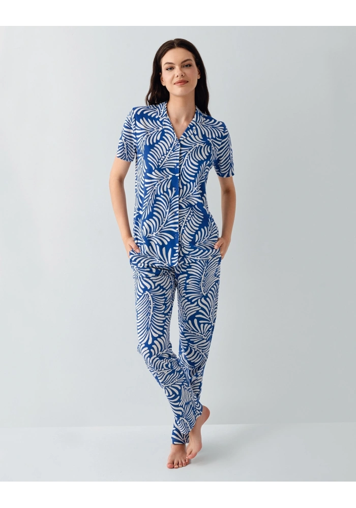 Arnetta 3607-S Kadın Gömlek Pijama Takım
