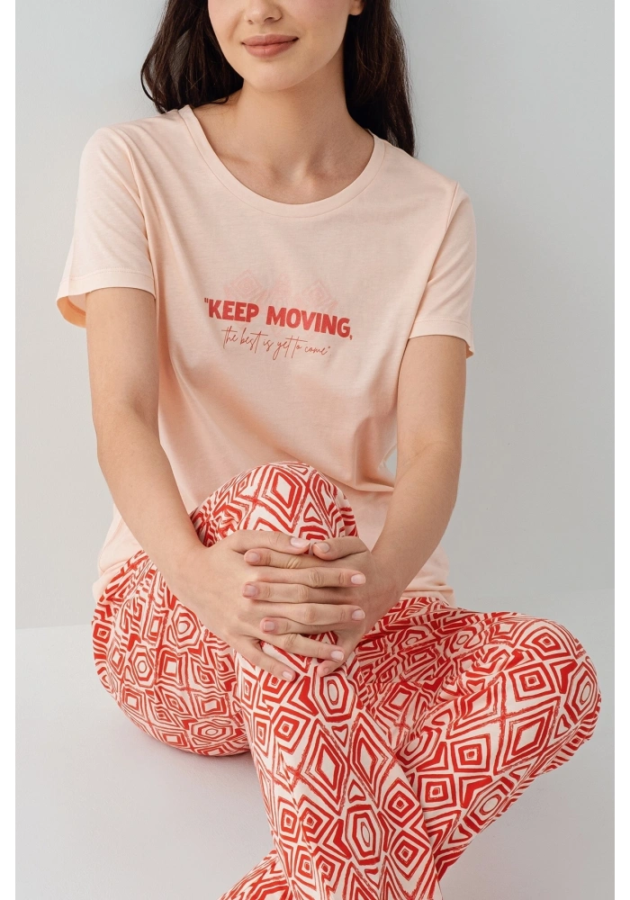 Arnetta 3611-X Kadın Kısa Kol Pijama Takım