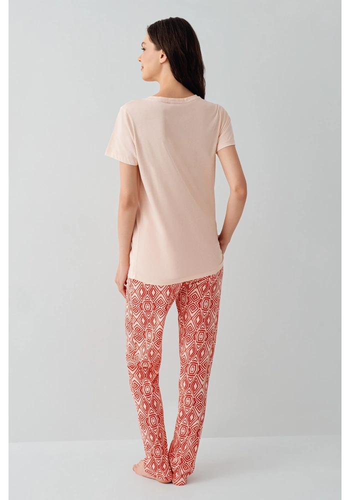 Arnetta 3611-X Kadın Kısa Kol Pijama Takım