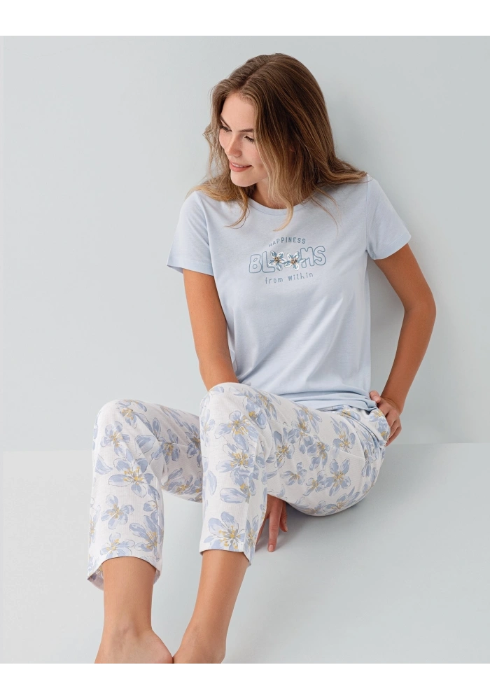 Arnetta 3622-S Kısa Kol Pijama Takımı