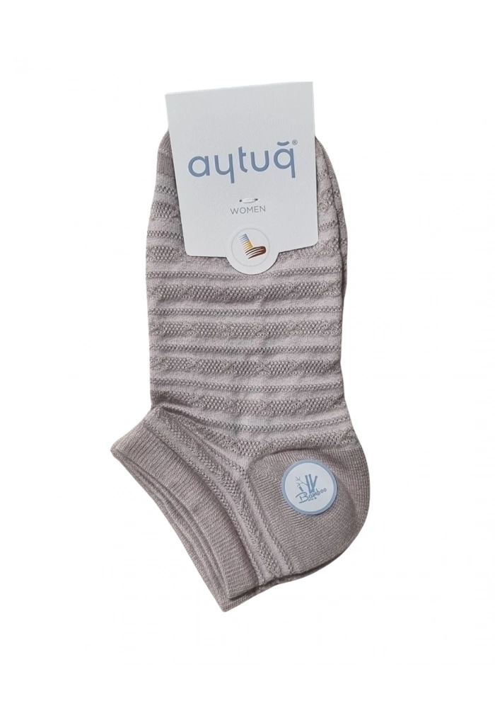 Aytuğ 34287 Kadın Bambu Patik Çorap