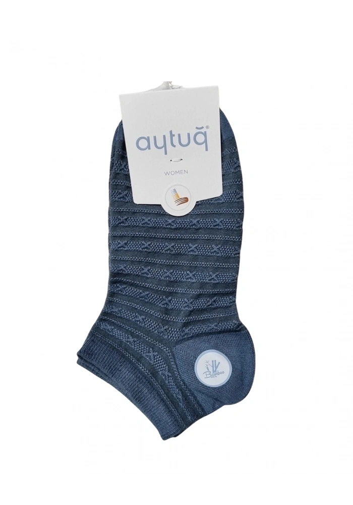 Aytuğ 34287 Kadın Bambu Patik Çorap