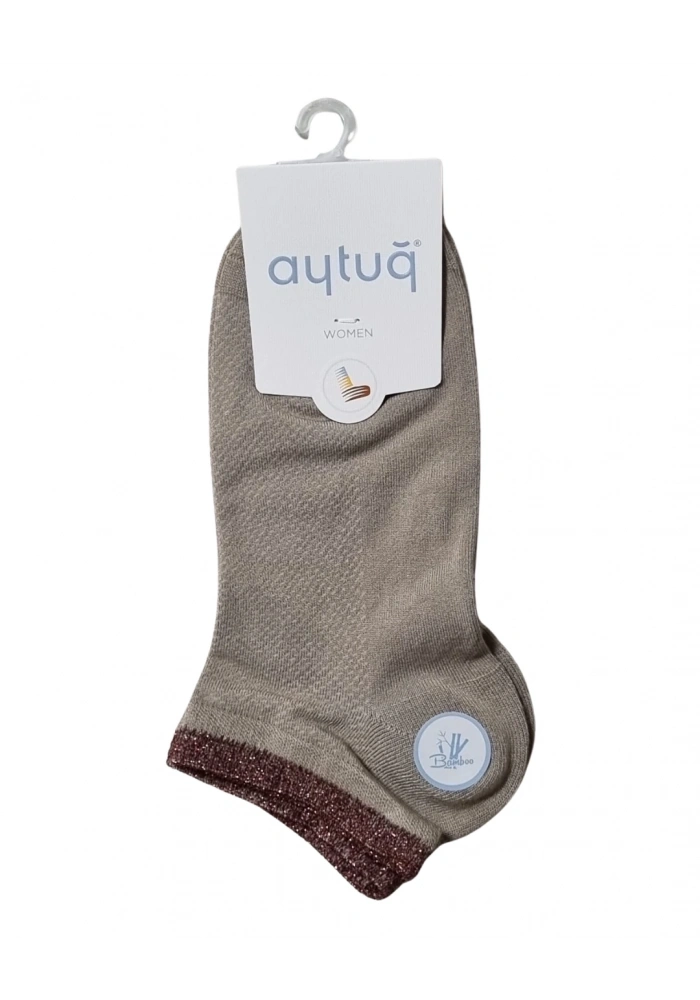 Aytuğ 34296 Kadın Bambu Patik Çorap