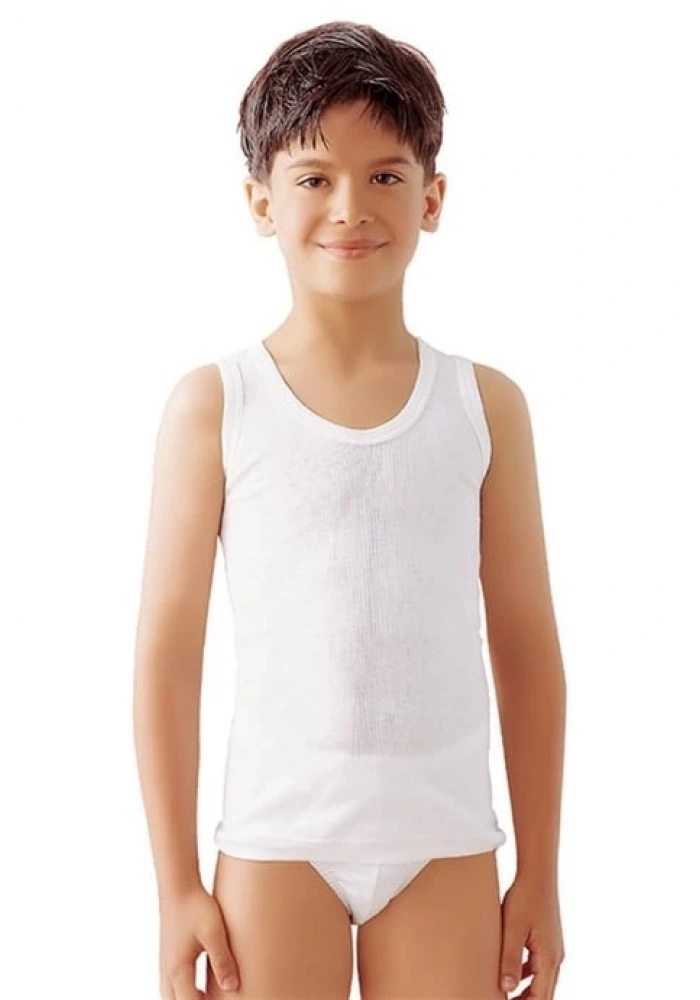 Çift Kaplan 775 Ribana Kumaş Erkek Çocuk Atlet