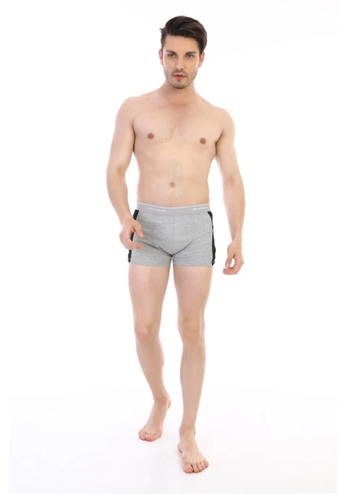 Çift Kaplan 850 Biyeli Likralı Erkek Boxer