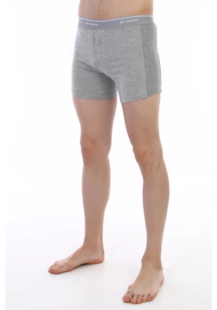Çift Kaplan 880 Elastanlı Erkek Boxer