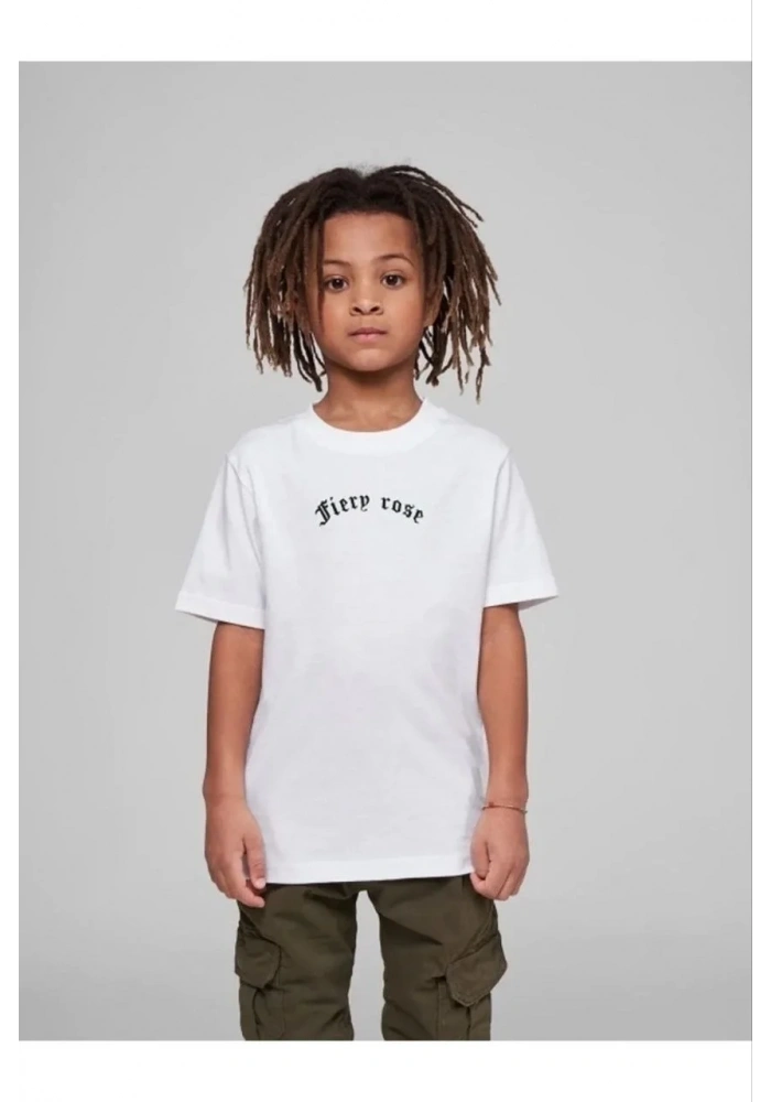 Çocuk Unisex Baskılı T-Shirt - Beyaz