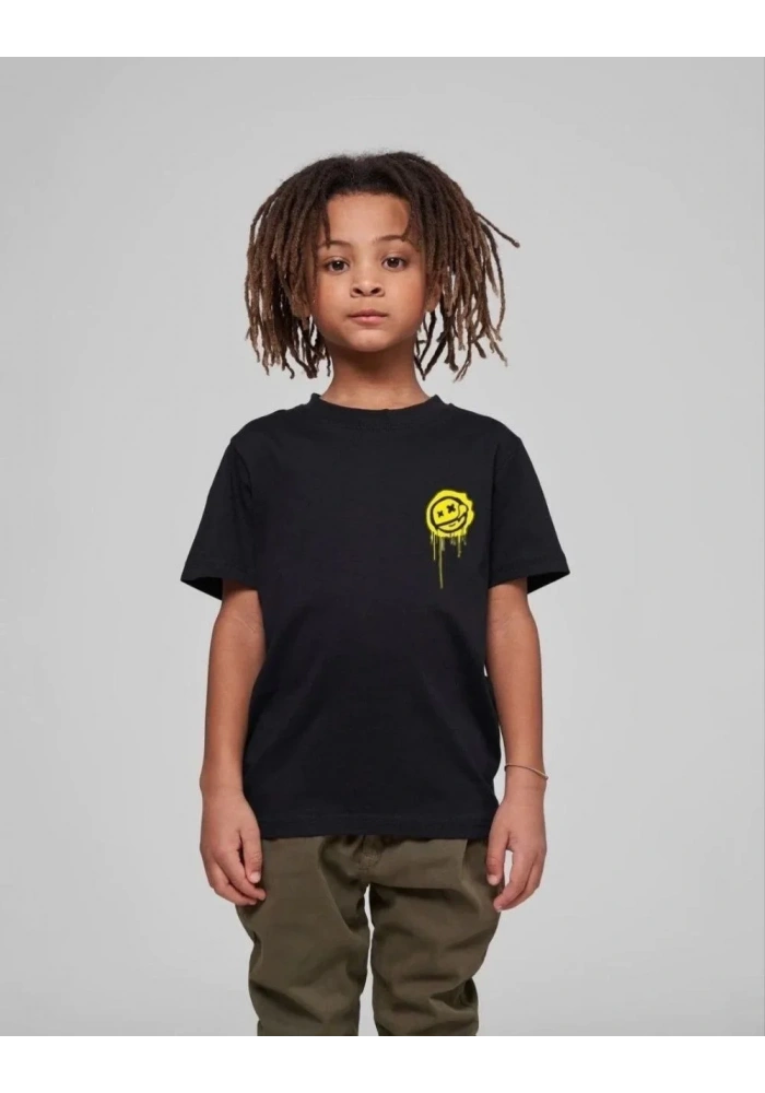 Çocuk Unisex Baskılı T-Shirt - Siyah