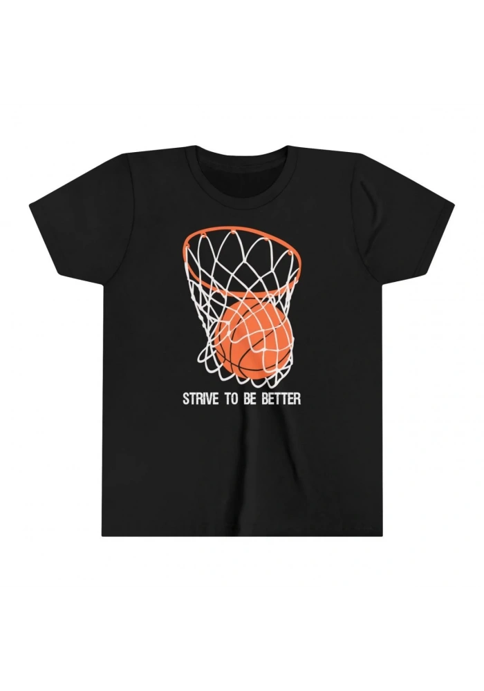 Çocuk Unisex Baskılı T-Shirt - Siyah