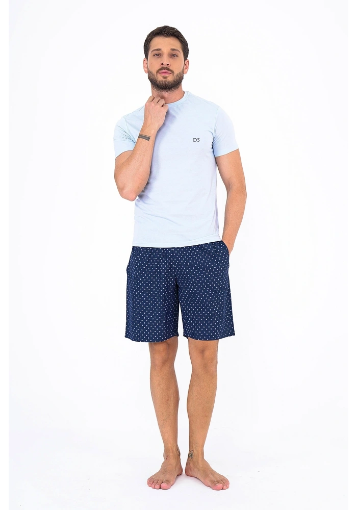 Ds Damat 25003 Erkek Dokuma Şort Takım
