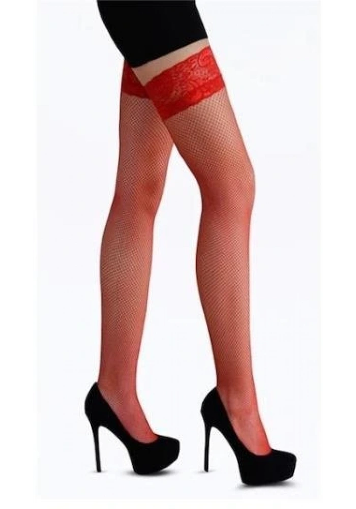 Daymod Rete File Silikonlu Dantelli Jartiyer Çorap