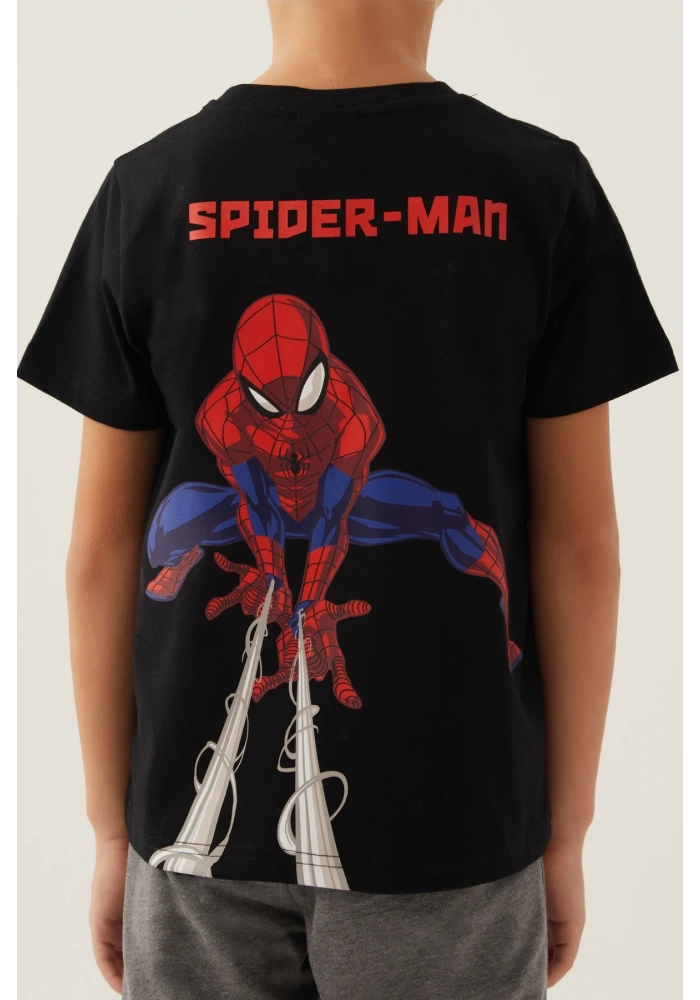 Disney 4878-3 Spider-Man Erkek Çocuk Şort Takım