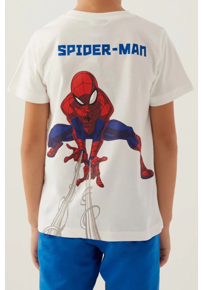 Disney 4878-3 Spider-Man Erkek Çocuk Şort Takım