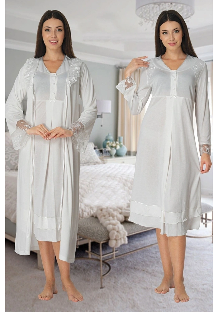 Effortt 2425  Sabahlıklı Lohusa Gecelik