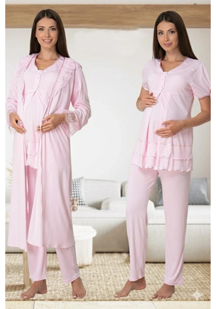 Effortt 8024 Sabahlıklı Lohusa Pijama