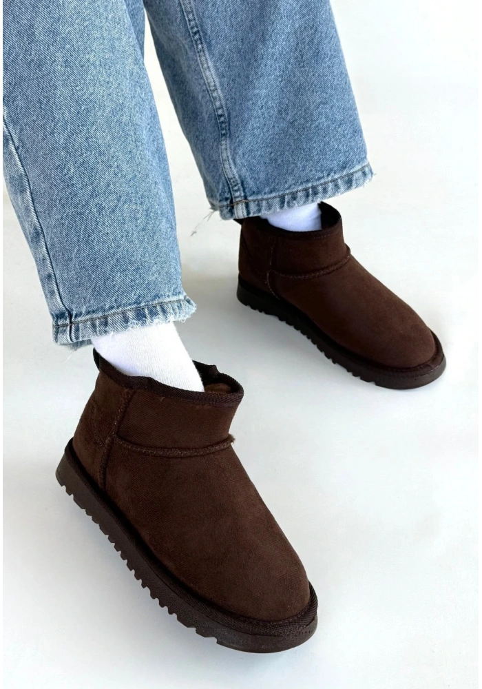 Elsa Kahverengi Süet Bot