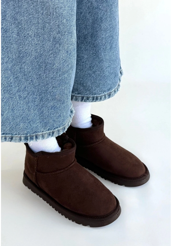 Elsa Kahverengi Süet Bot