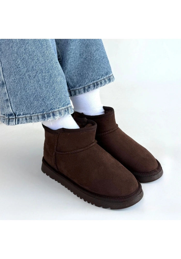 Elsa Kahverengi Süet Bot