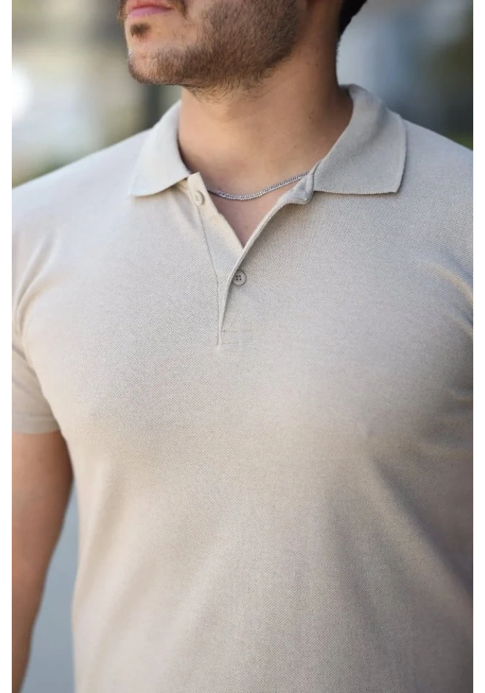 Erkek Kısa Kollu Yakalı Tişört