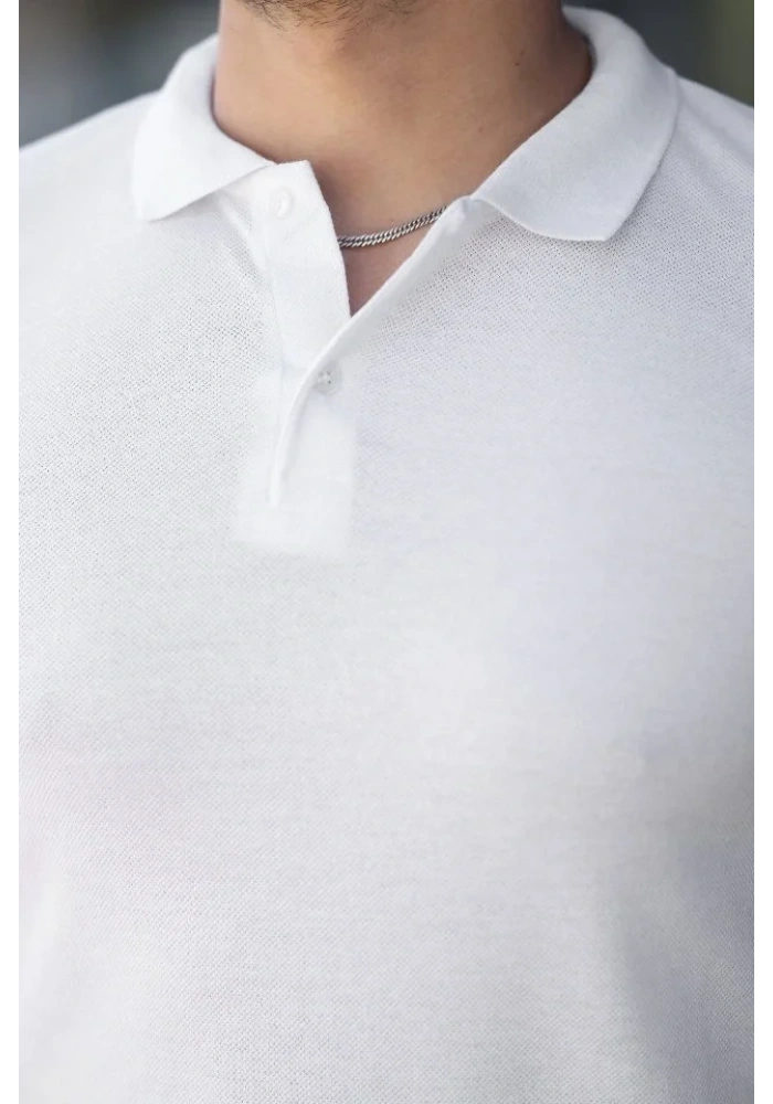 Erkek Kısa Kollu Yakalı Tişört