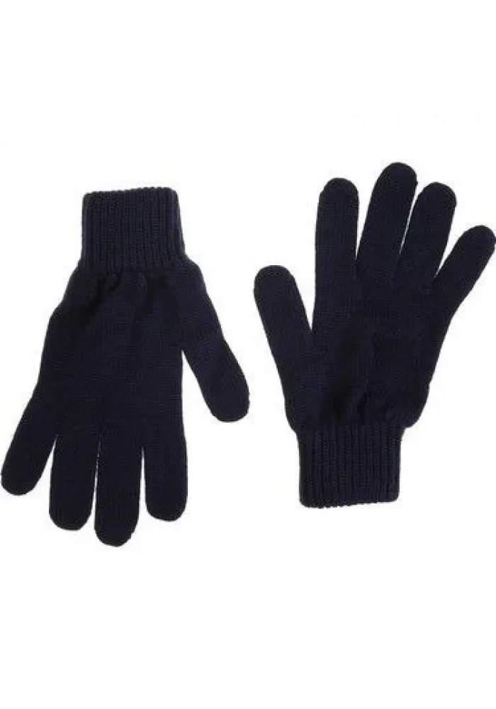 Erkek Triko Dokuma Eldiven - Siyah