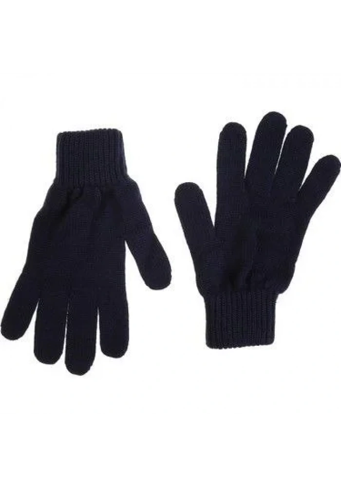 Erkek Triko Dokuma Eldiven - Siyah