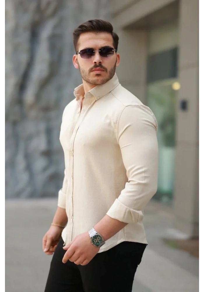 Erkek Uzun Kollu Gömlek