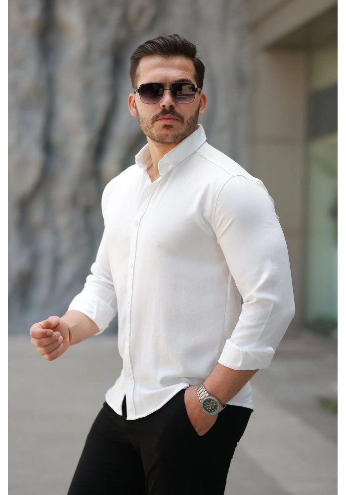 Erkek Uzun Kollu Gömlek