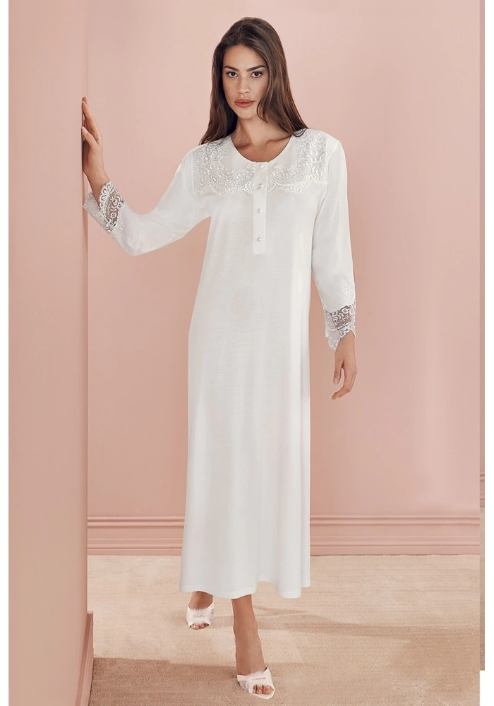 Espuar 737 Penye Uzun Gecelik Sabahlık Takım