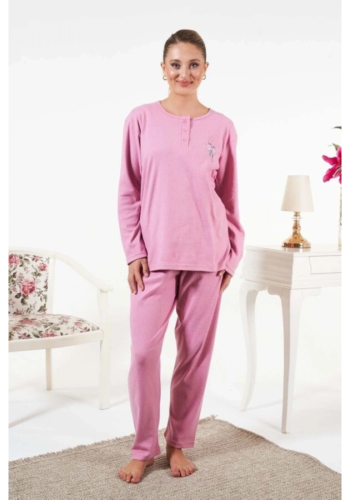 Estiva 25330 İnterlok Şardonlu Pijama Takımı