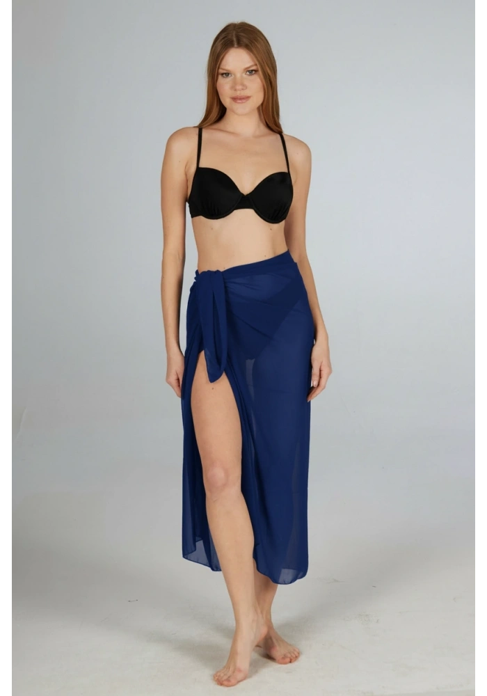 Estiva 6000 Kadın Düz Şifon Pareo