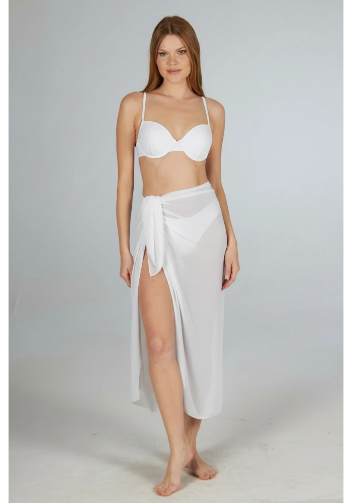 Estiva 6000 Kadın Düz Şifon Pareo