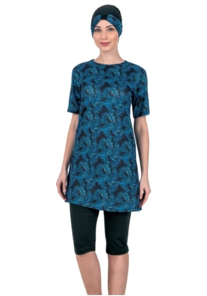 Fantasy 3368 Kadın Kısa Kol Taytlı Mayo