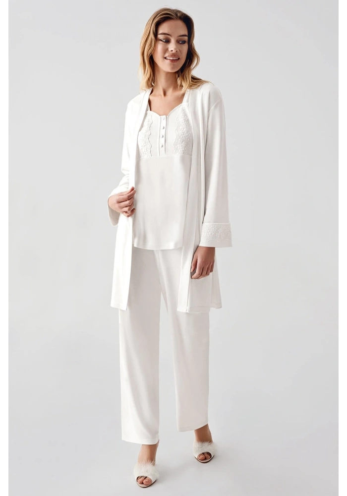 Freshness 321 Kadın Sabahlıklı Pijama Takımı