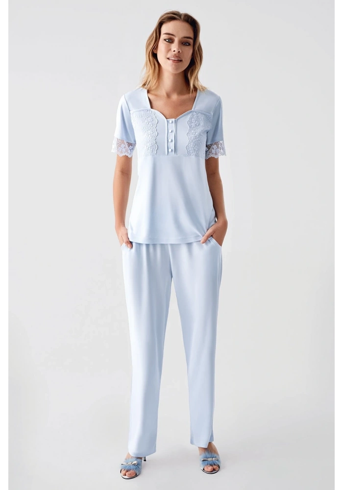 Freshness 321 Kadın Sabahlıklı Pijama Takımı