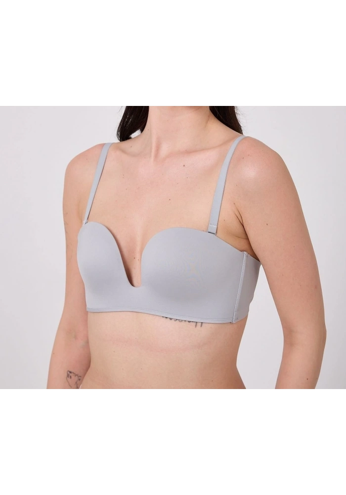 Freshness MSF05 Destekli V Dekolte Lazer Kesim Sütyen