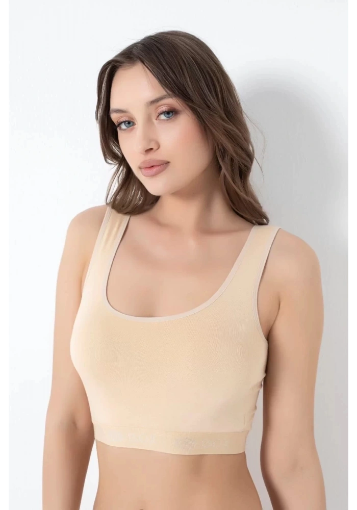 G-Box 941 Bayan Bambu Kalın Askılı Pedli Büstiyer