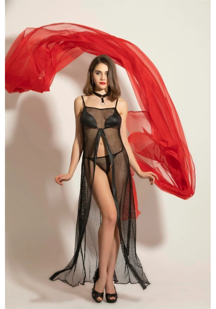 Gallipoli 6092 File Elbise Ve String Takım