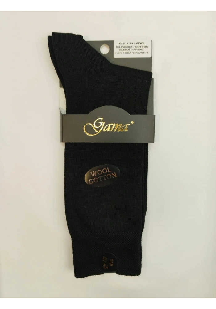 Gama 382 Erkek Merinos Yün Çorap