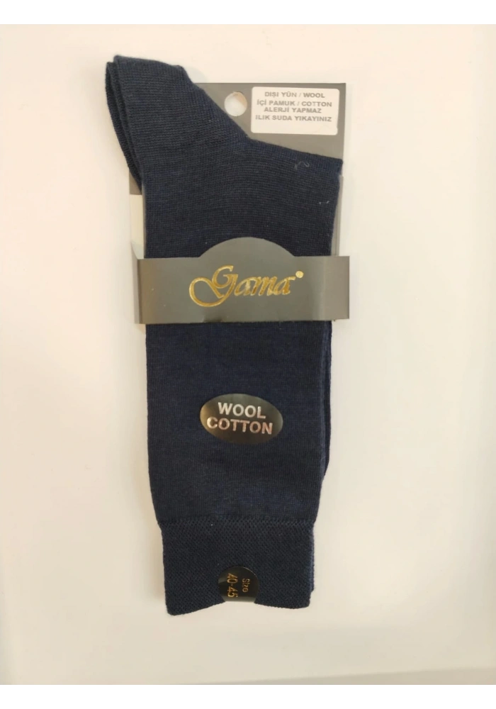 Gama 382 Erkek Merinos Yün Çorap