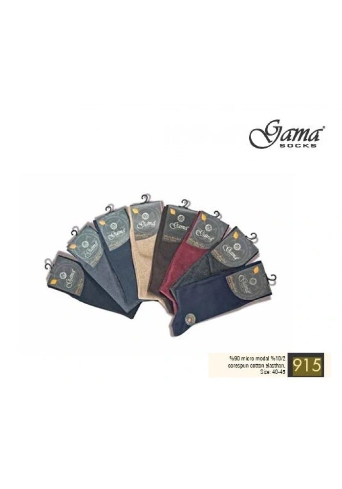 Gama 915 Erkek Mikro Modal Core Spun Pamuk Çorap