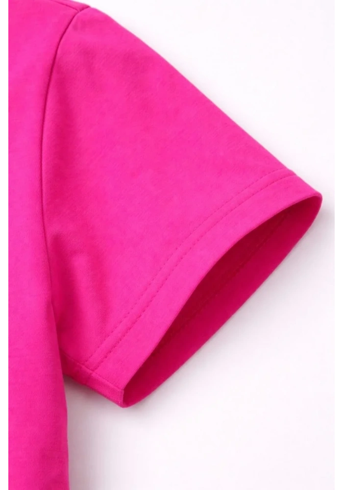 Genç Erkek Çocuk V Yaka Tişört Model - Pembe