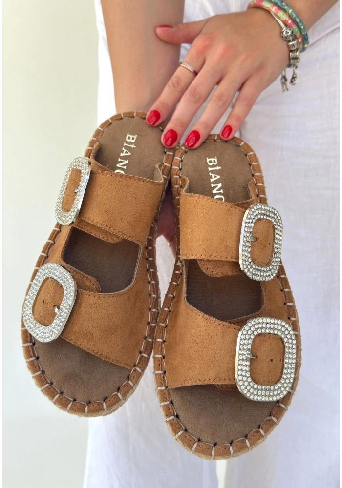 Hertas Vizon Nubuk Tokalı Terlik