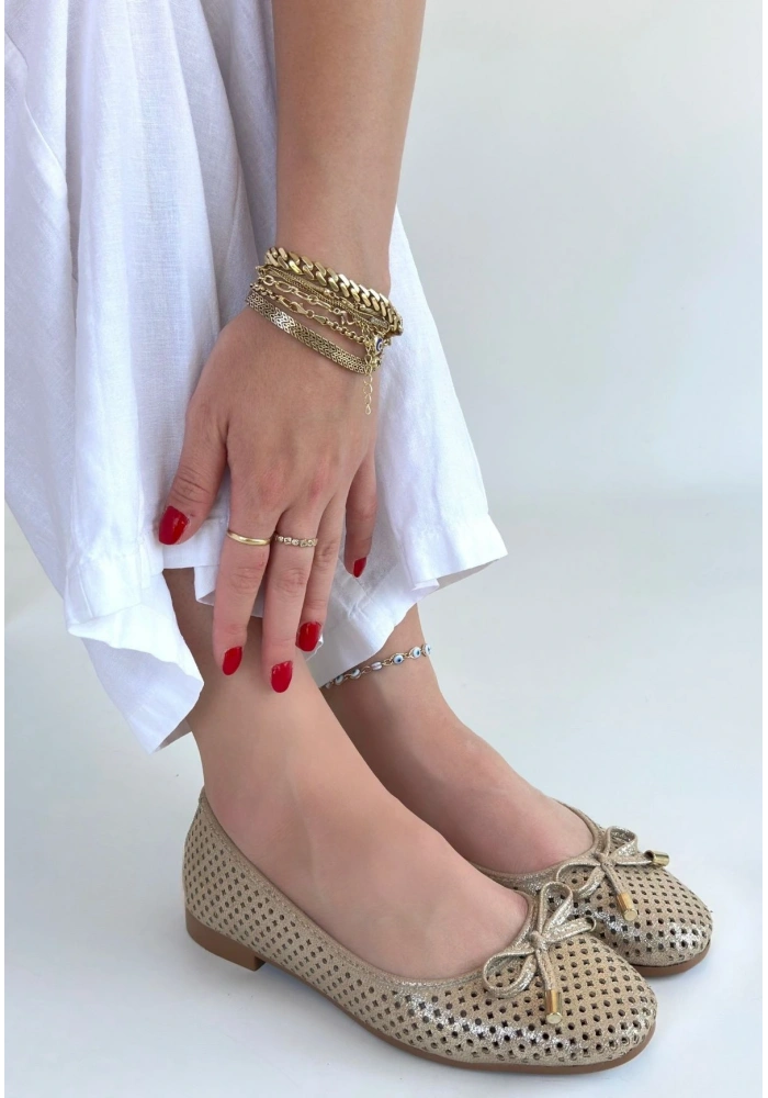 Icar Bej Cilt Babet Ayakkabı