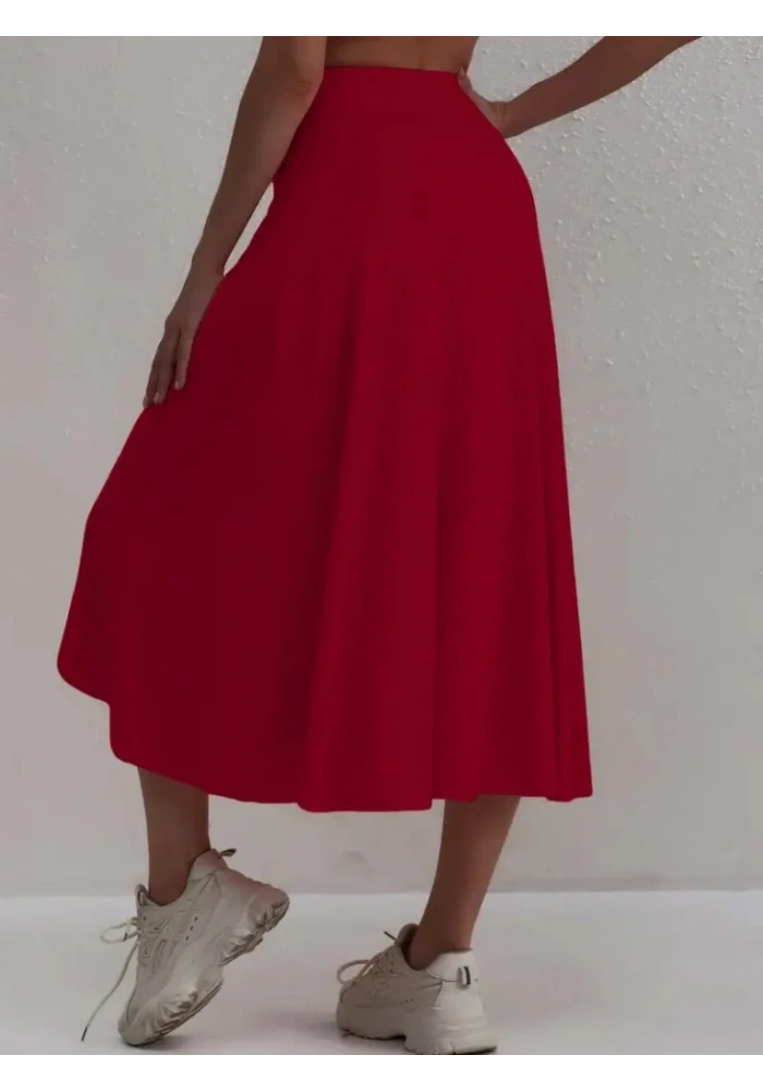 Kadın Cep Detay Taytlı Sandy Etek