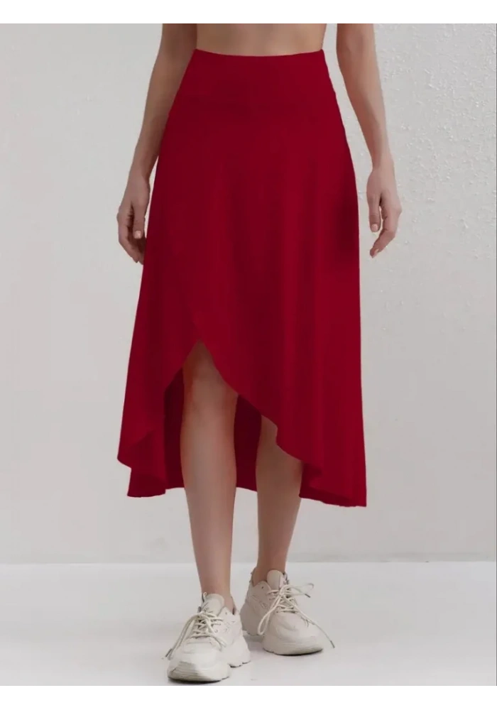 Kadın Cep Detay Taytlı Sandy Etek