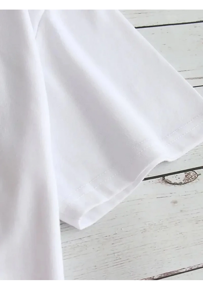 Kadın T-Sirt  Ive Got Your Back Baskılı Kısa kol Tişört - Beyaz