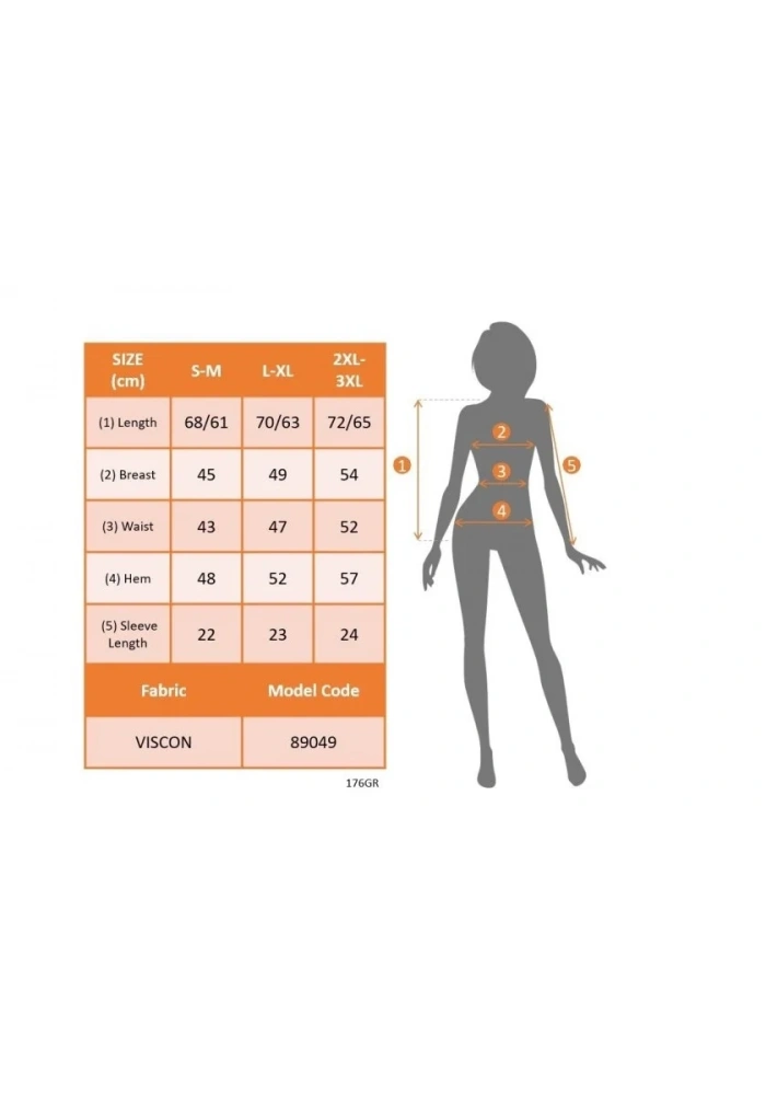 Kadın Kısa Kollu Bisiklet Yaka Viskon Bluz