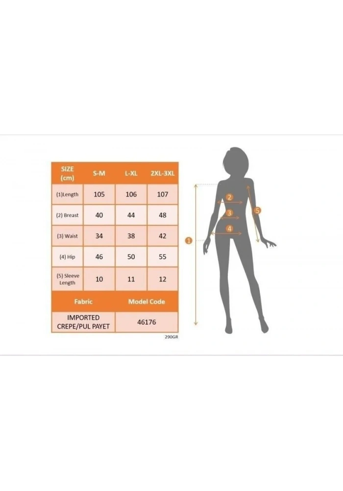 Kadın Kısa Kollu Kruvaze Yakalı ışıltı Detaylı Midi Ithal Krep Elbise