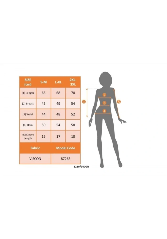 Kadın Kısa Kollu V Yakalı önü Düğmeli Viskon Bluz